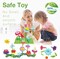 3-6 Years Old Toddler Toys - Flower Garden Building Toy with Insect Pegs
